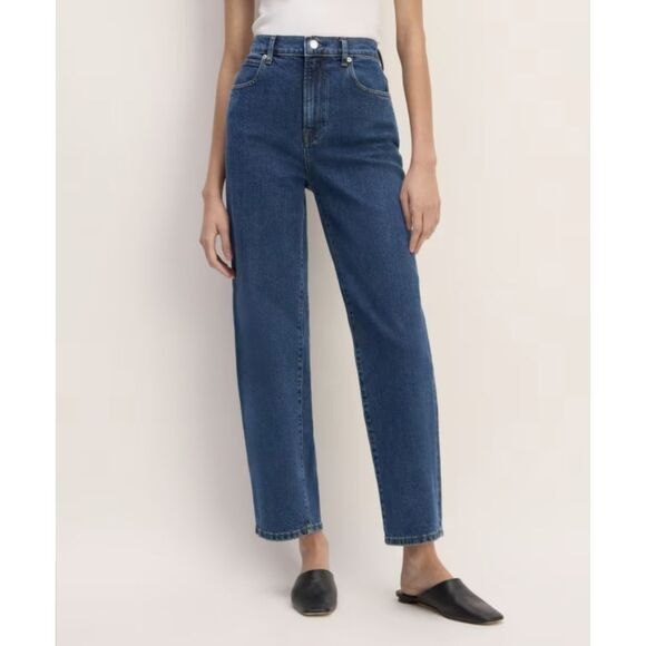 Everlane The Way-High Jean in Vintage Indigo - Picture 2 of 14
